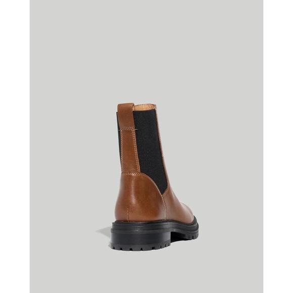 🆕 Madewell The Bradley Chelsea Lugsole Boots in Stable Brown - Picture 3 of 7